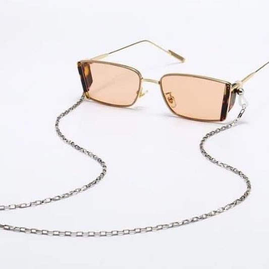Silver Eyeglass Holder, Women's, Girls Sunglasses Fashion Chain Leash
