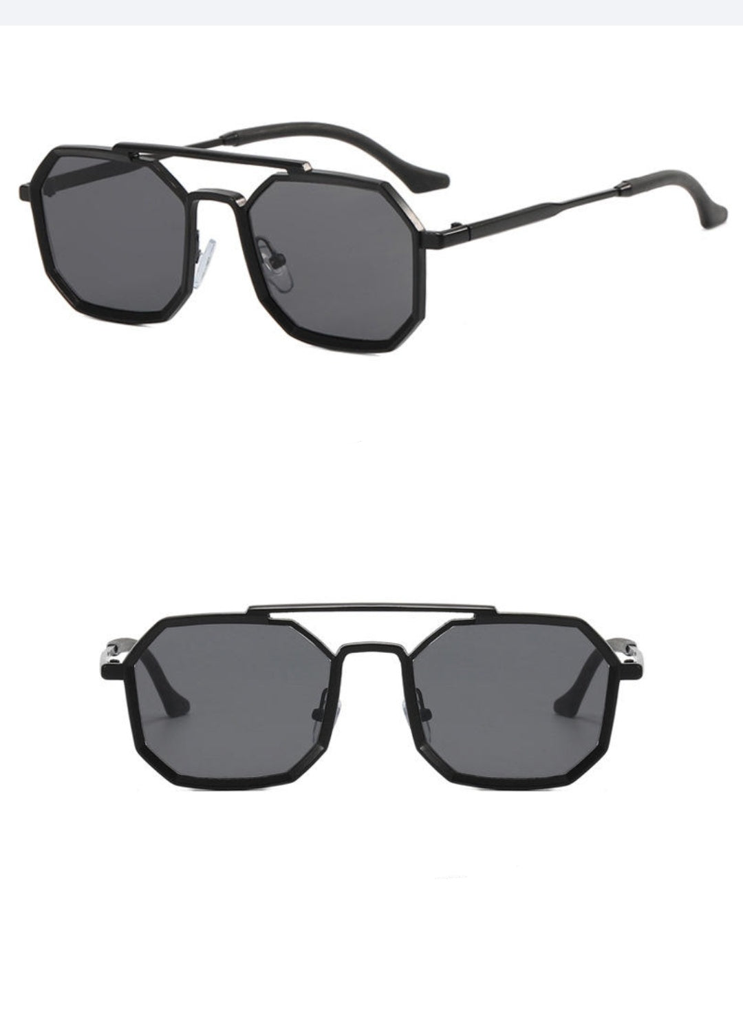 New Steam Punk Double Beam Sunglasses