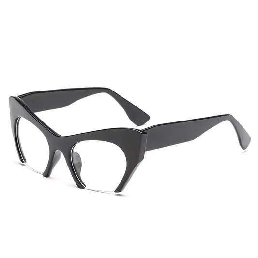 Trendy Fashion Cat Eye Style Retro Frame Glasses
