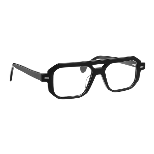 Black Retro High End Acetate Optical Eyewear