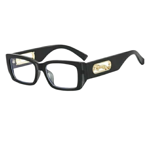 Fashionable Black Trend Small Unisex Glasses