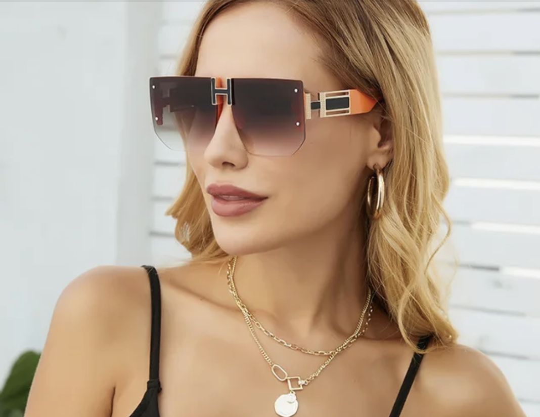 Retro Women Designer Sunglasses UV400 6970